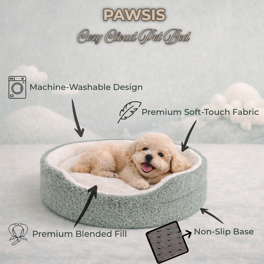 Cozy Cloud Pet Bed